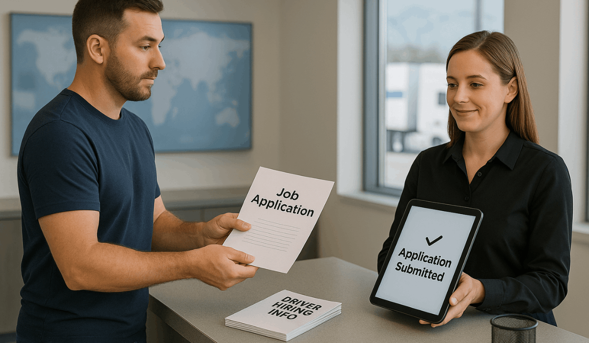 5 consejos para destacar tu solicitud de conductor de camión